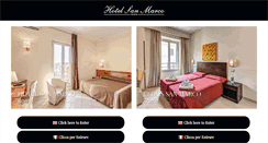 Desktop Screenshot of hotelsanmarcoroma.com